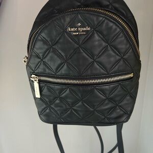 Kate spade mini backpack black